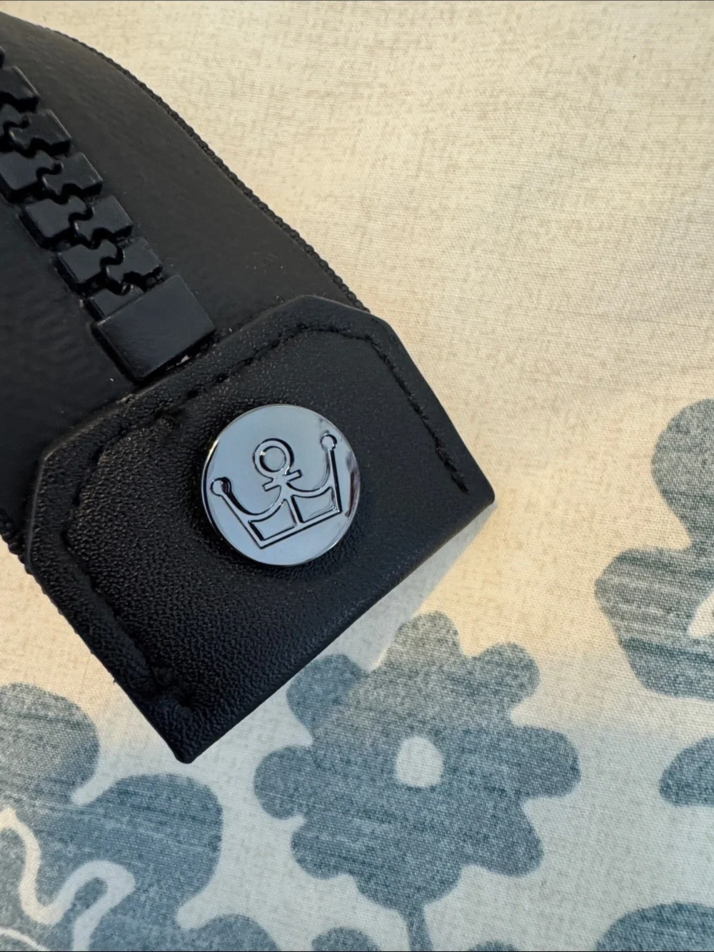 Oliver Thomas Black Quilted Puffer Duffel Bag